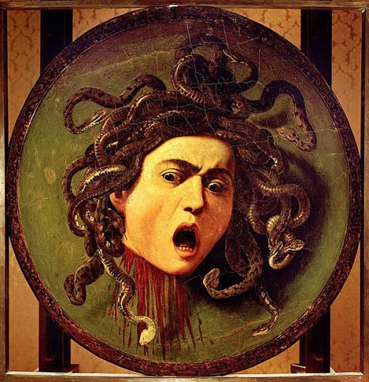 Caravaggio's Medusa, 1597