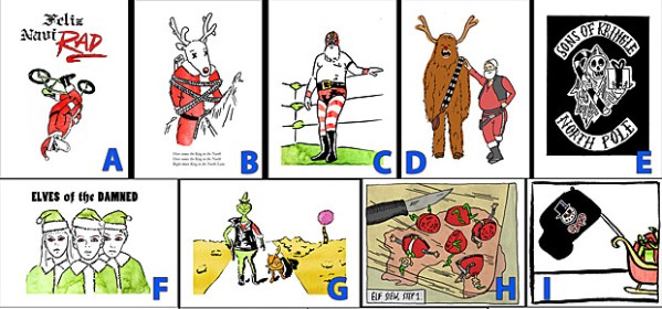 El Rey holiday cards