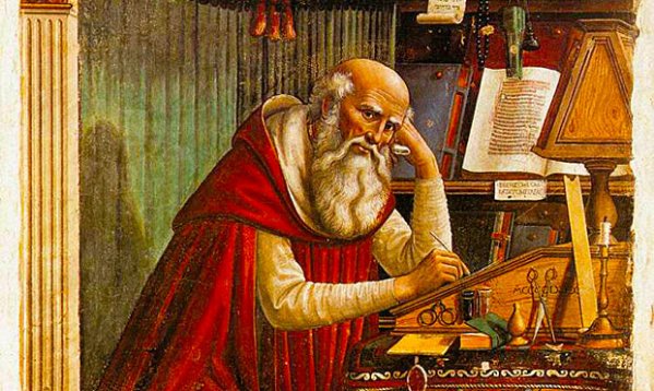 Saint Jerome in His Study