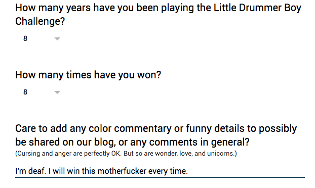 Kathryn Hill's Form Response