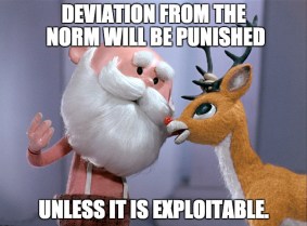 Rudolph: Deviation from the Norm