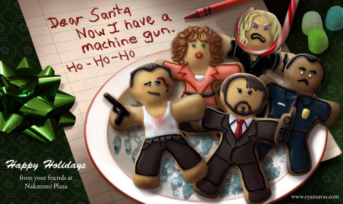 Nakatomi Plaza Holiday Card