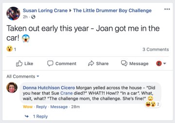 Susan Loring Crane's Near-Death-by-Car