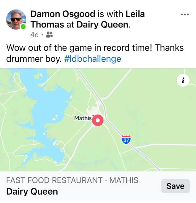 Damon Osgood and Leila Thomas